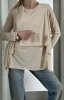 Letnia Swobodna Bluzka COS Beż Casual Chic